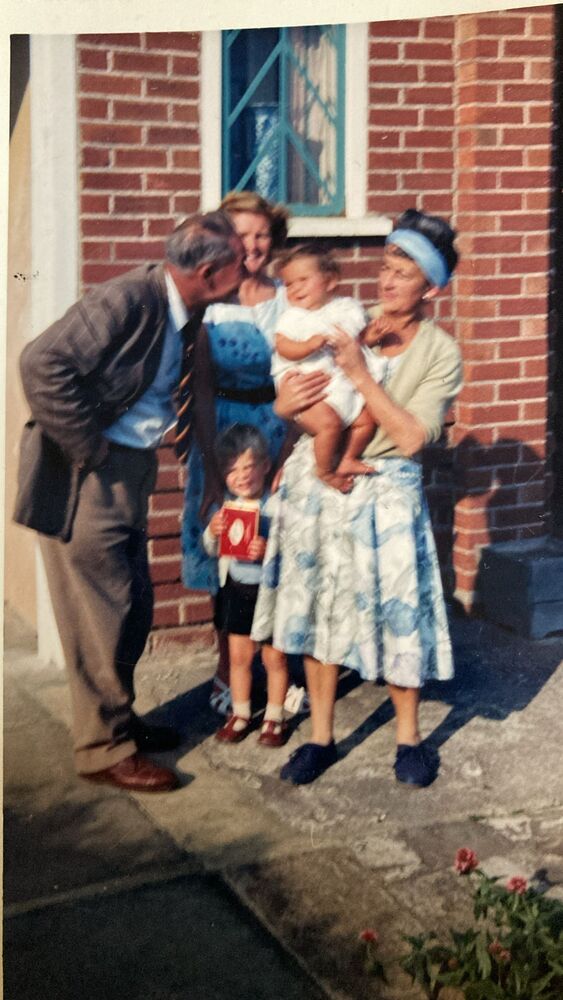 George, Ann, Andrew (me), Duncan (my brother) and George's second wife Diana.