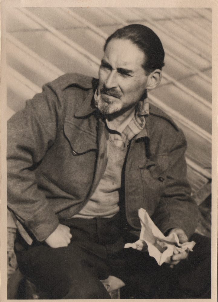 On the back of this Ann (my Mum, George's daughter) says : usual Shaw scowl!