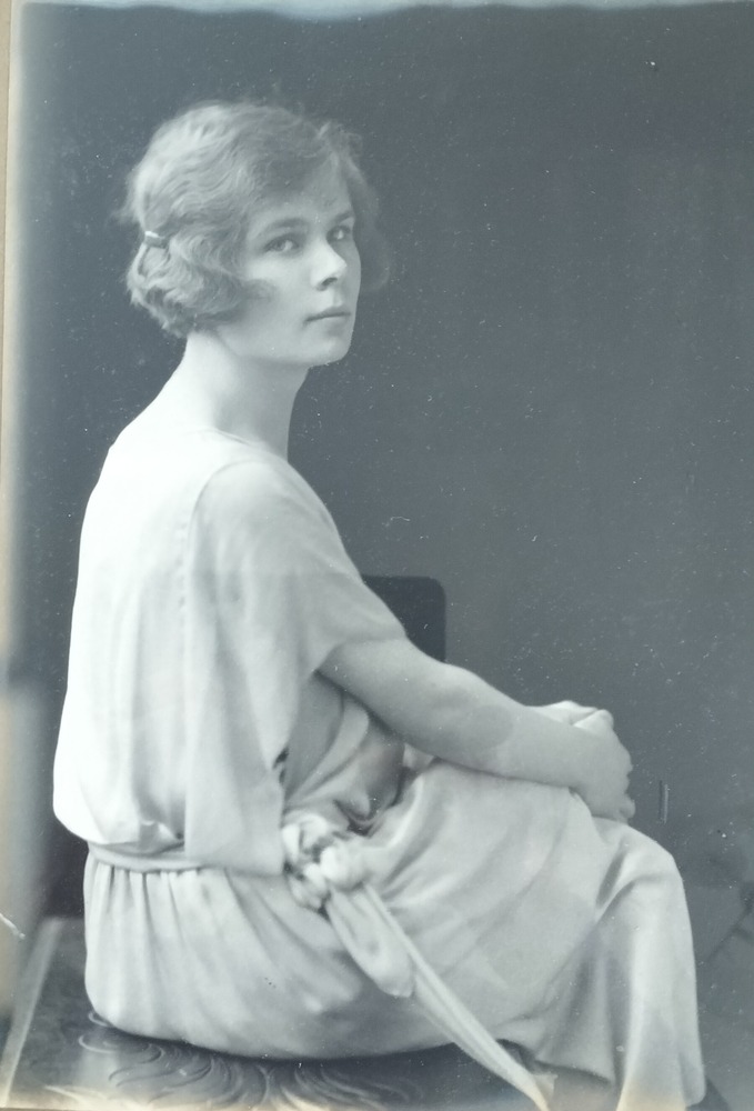 My grandmother Gwendoline - she died having my mum, Ann.