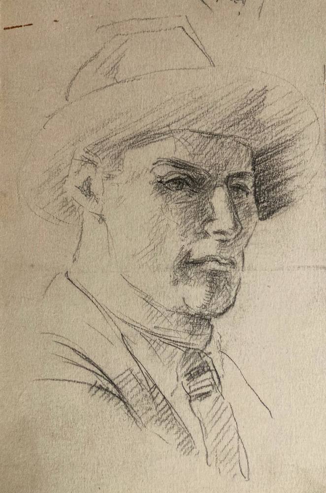 Man in hat - no date