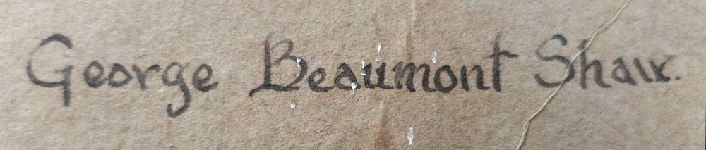 George Beaumont Shaw Signature